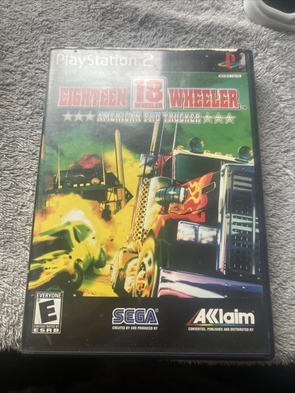 18-Wheeler: American Pro Trucker PlayStation 2 2001 Game Tested Missing Manual